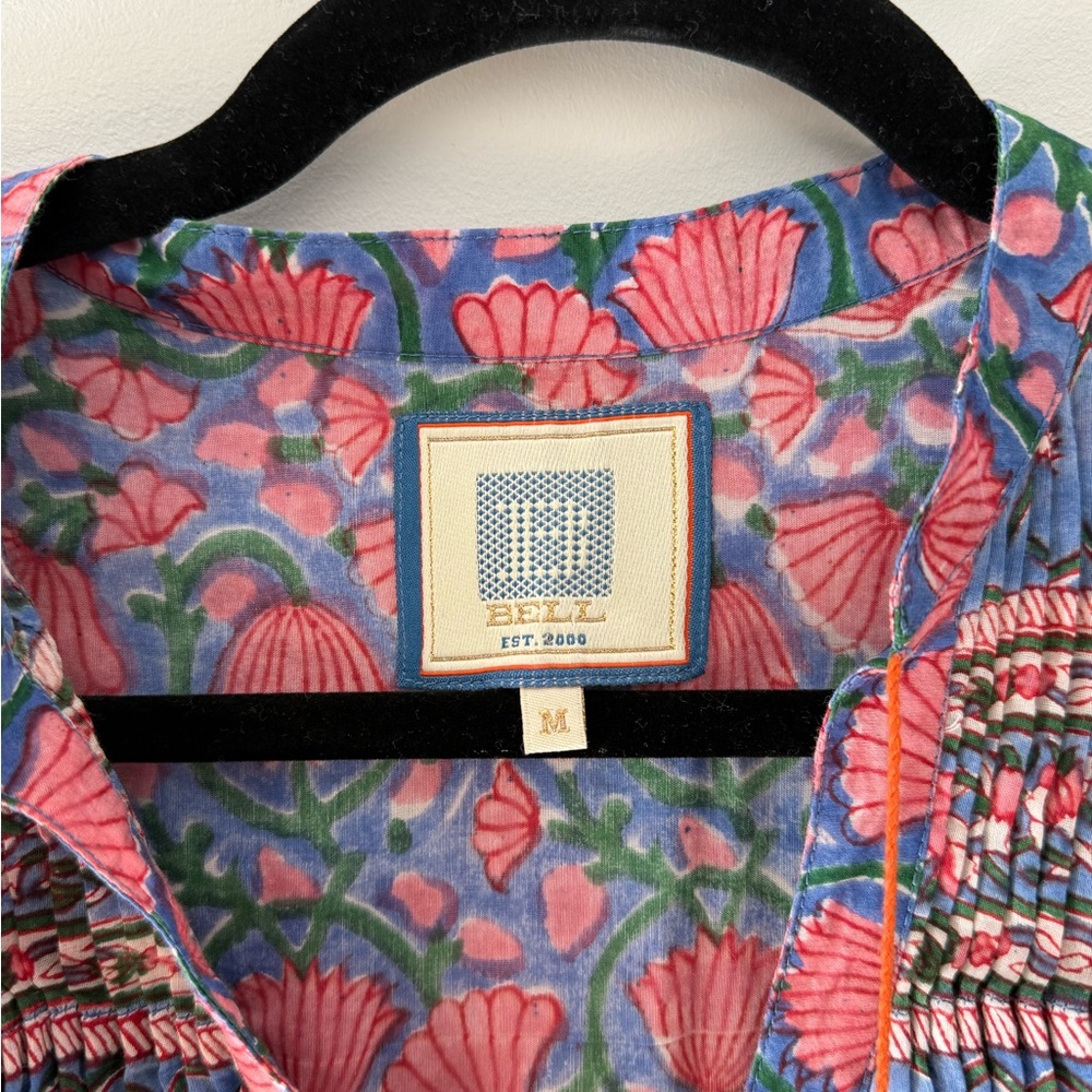 Banjanan Pink and Blue Floral Dress